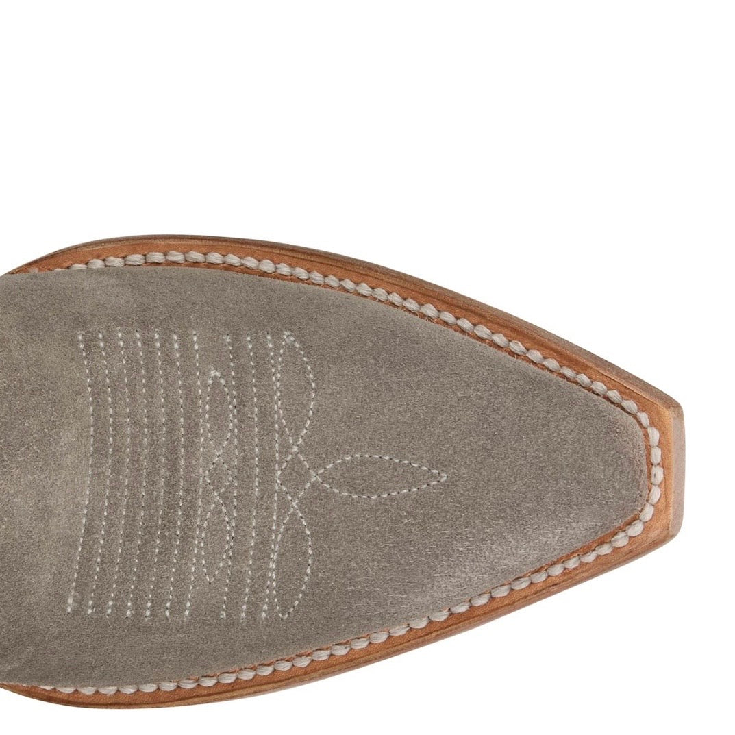 Women’s Tony Lama Lea Suede Bootie - Ash