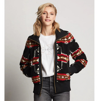 WOMEN'S PENDLETON FOXGLOVE FLEECE BOMBER JACKET