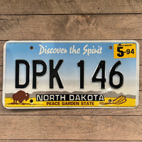 North Dakota License Plates