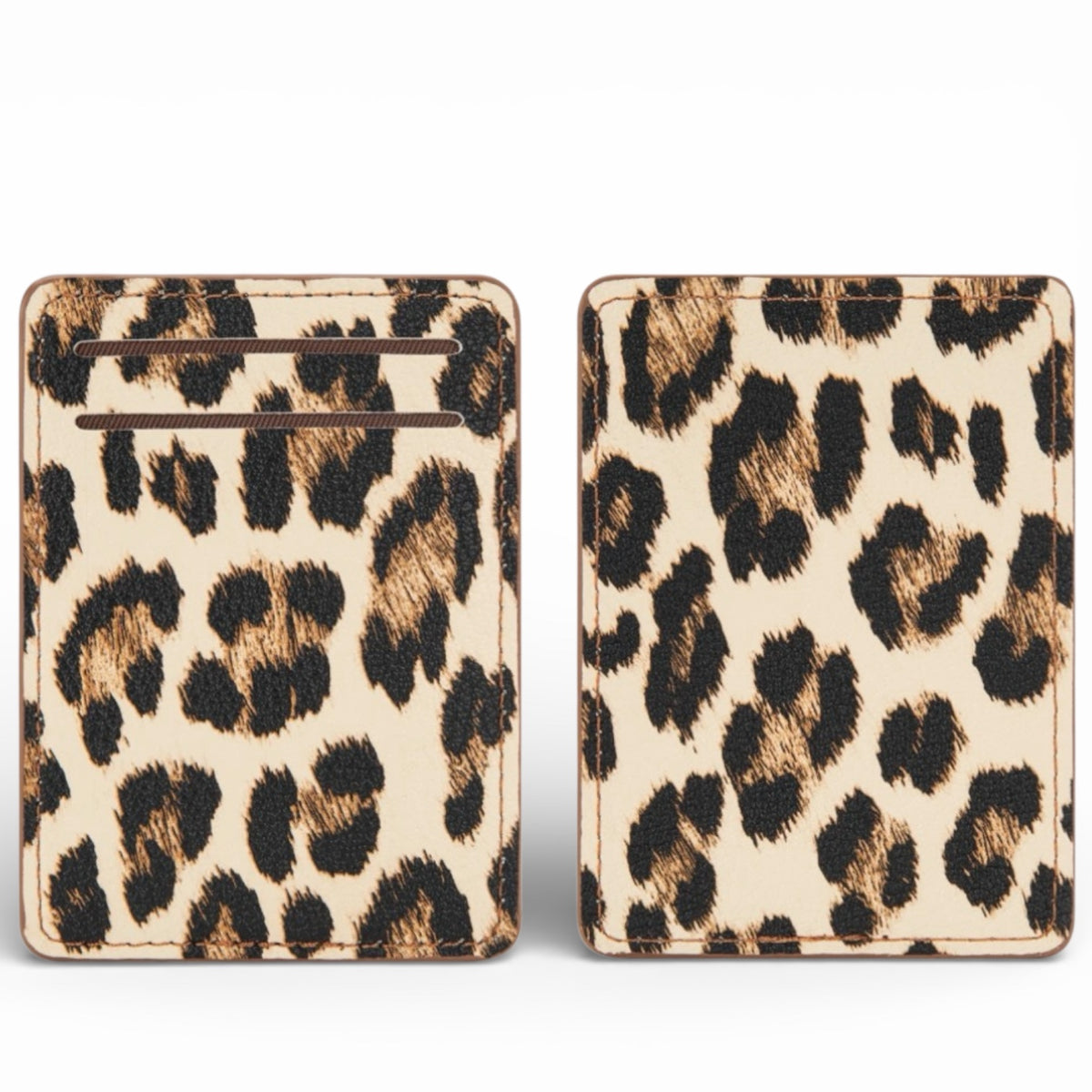 Small Card Case Keychain With Detachable Card Holder