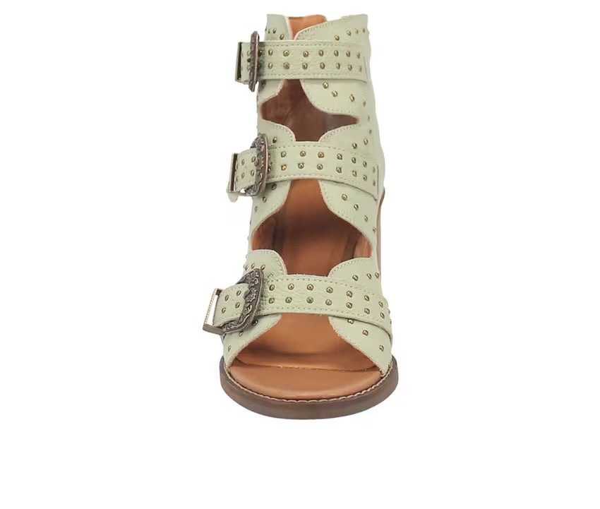 WOMEN'S DINGO BOOT ZIGGY WESTERN SANDAL BOOTIES