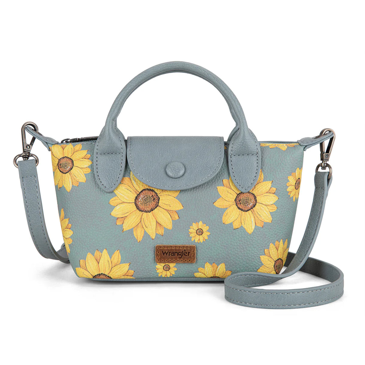 Wrangler Sunflower Print Mini Crossbody Bag