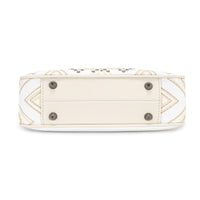 Wrangler Aztec Studded Shoulder Bag With Mini Pouch Beige