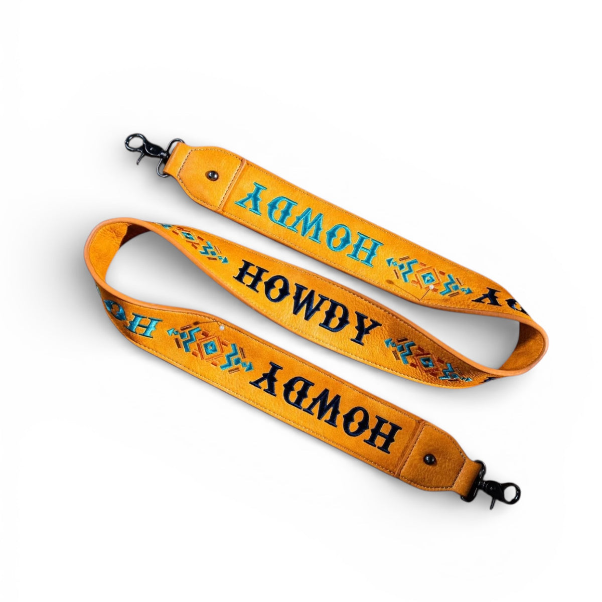 Montana West Western Guitar Style “HOWDY” Crossbody Strap