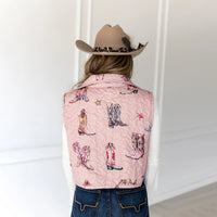 Women’s Thunderbird Boots Cate Vest - Rose