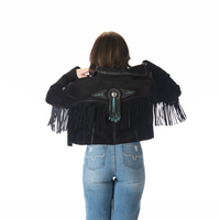 Women’s Scully Fringe and Beaded Jacket