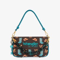 Wrangler Rodeo Icons Western Baguette Shoulder Bag
