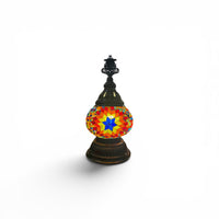3” Turkish Table Lamp Multicolor
