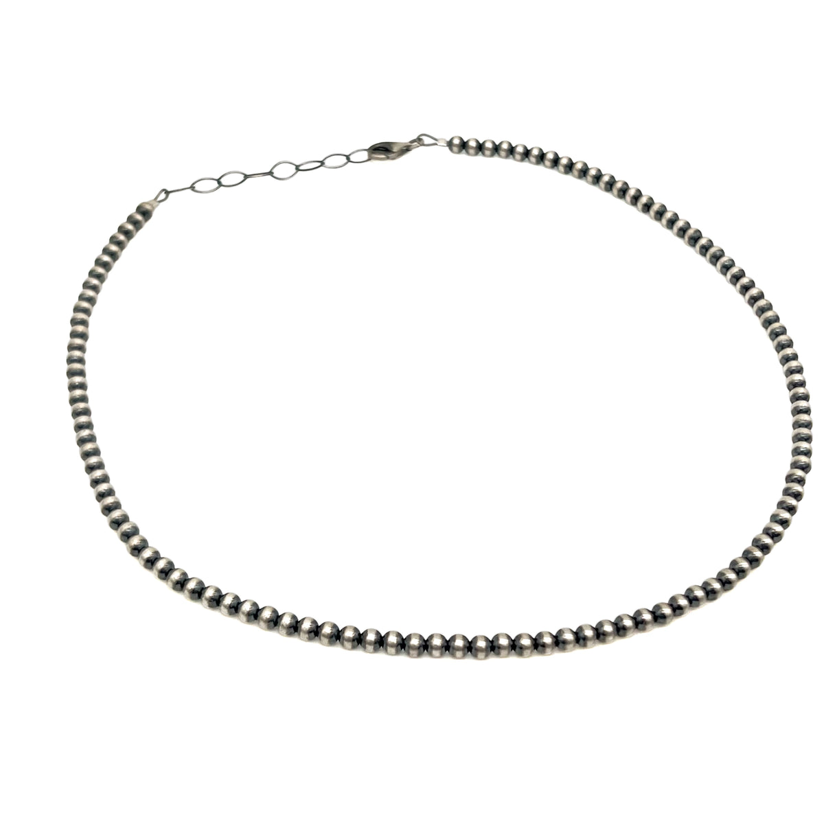 Navajo Pearls Sterling Silver Necklace