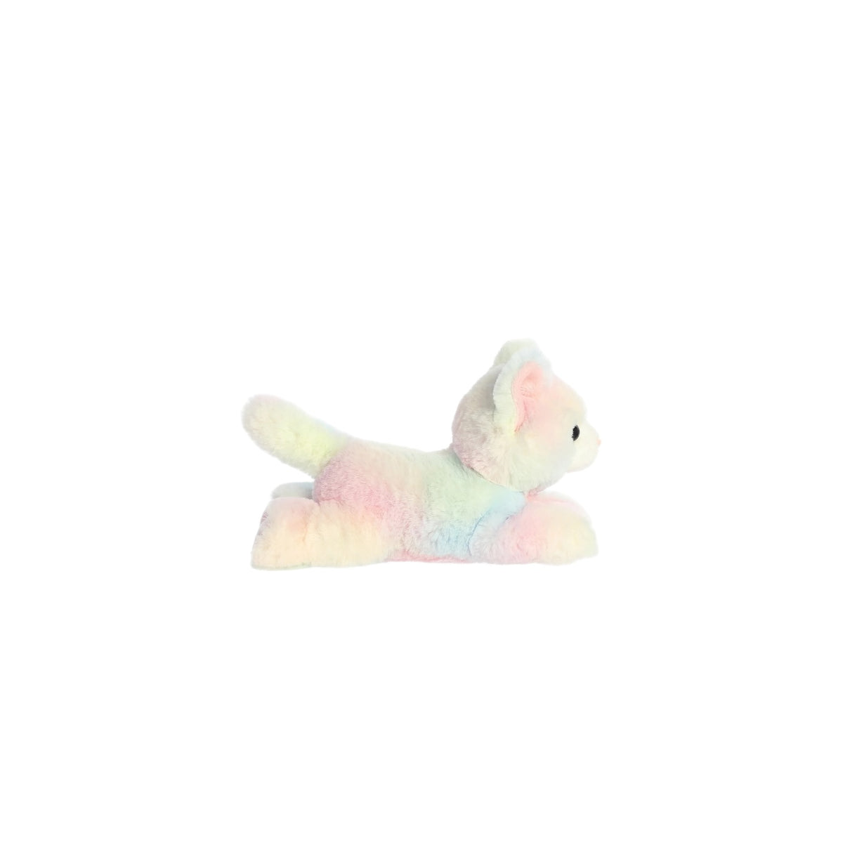 8” Rainbow Kitten Plush