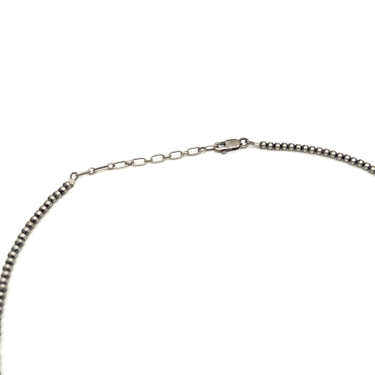 Navajo Pearls Sterling Silver Necklace