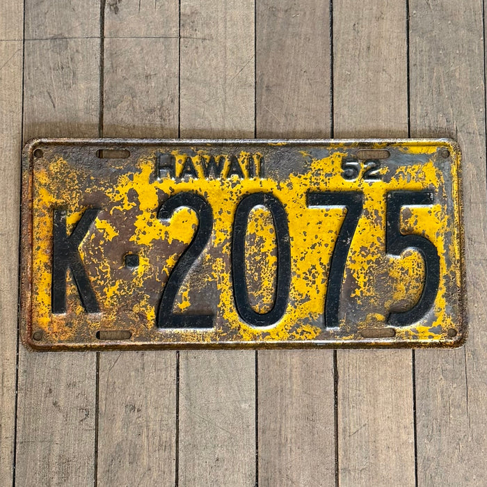 Hawaii License Plate