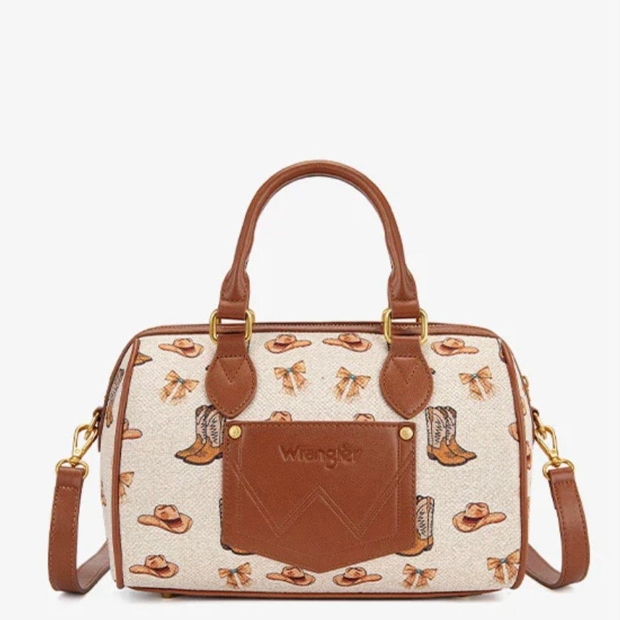 Wrangler Rodeo Icons Western Boston Bag