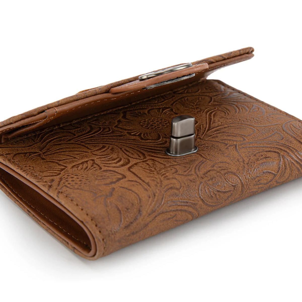 Wrangler Floral Embossed Trifold Wallet