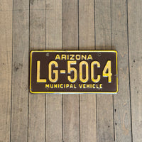 Arizona License Plate