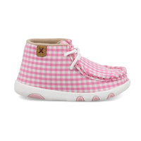 Infant’s Chukka Driving Moc - Pink & White