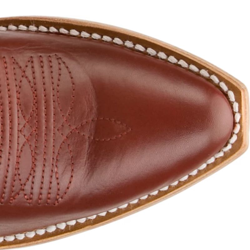 Justin Ada Red Western Cowgirl Boot