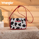 Wrangler Cow Print Crossbody