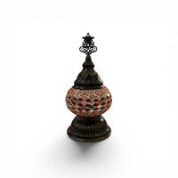 3” Turkish Table Lamp Orange