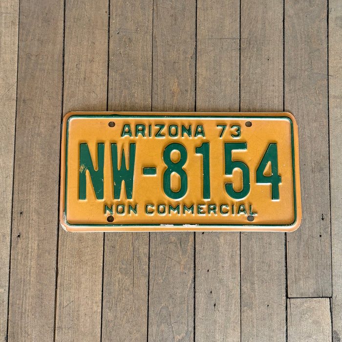 Arizona License Plate