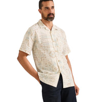 Men’s Short-Sleeve Aloha Linen Camp Shirt