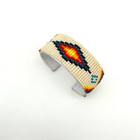 Thick Navajo Made Beaded Bracelet
