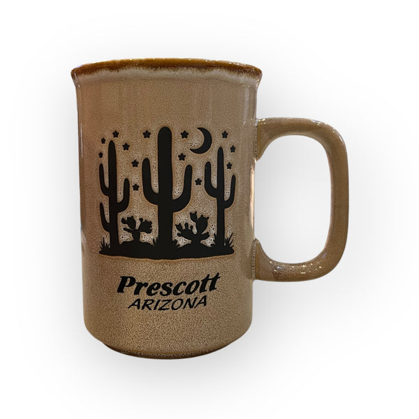 Saguaro Cactus Ceramic Prescott Arizona Mug
