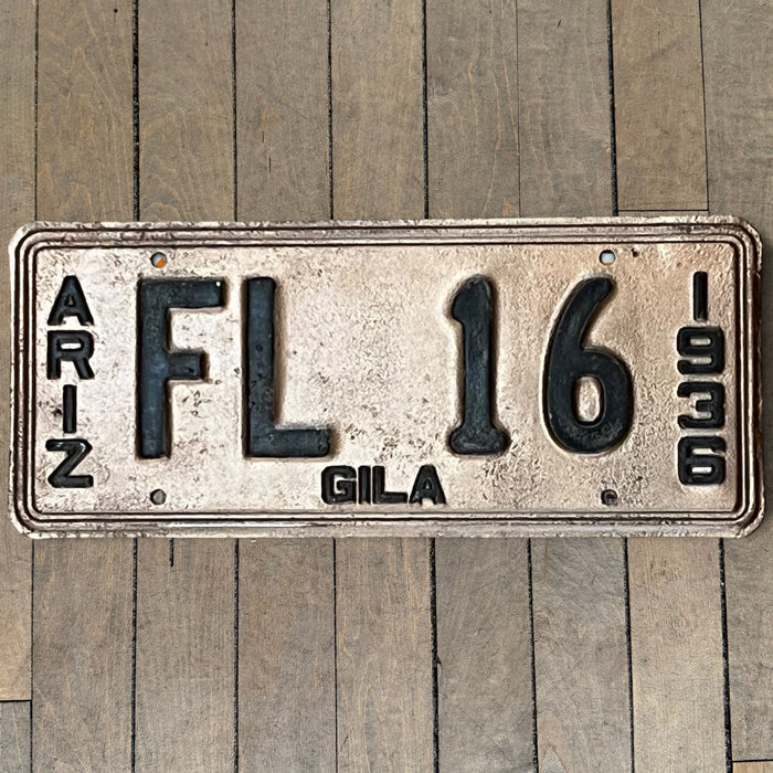 Arizona License Plate- Copper