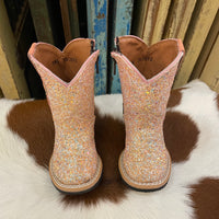 Infant Pink Unicorn Tanner Mark Boots
