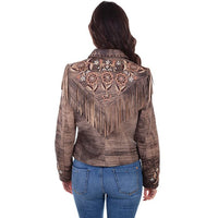 Scully Embroidered Fringe Jacket