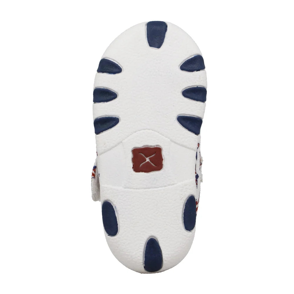 Infant’s Driving Moc - Red, White & Blue