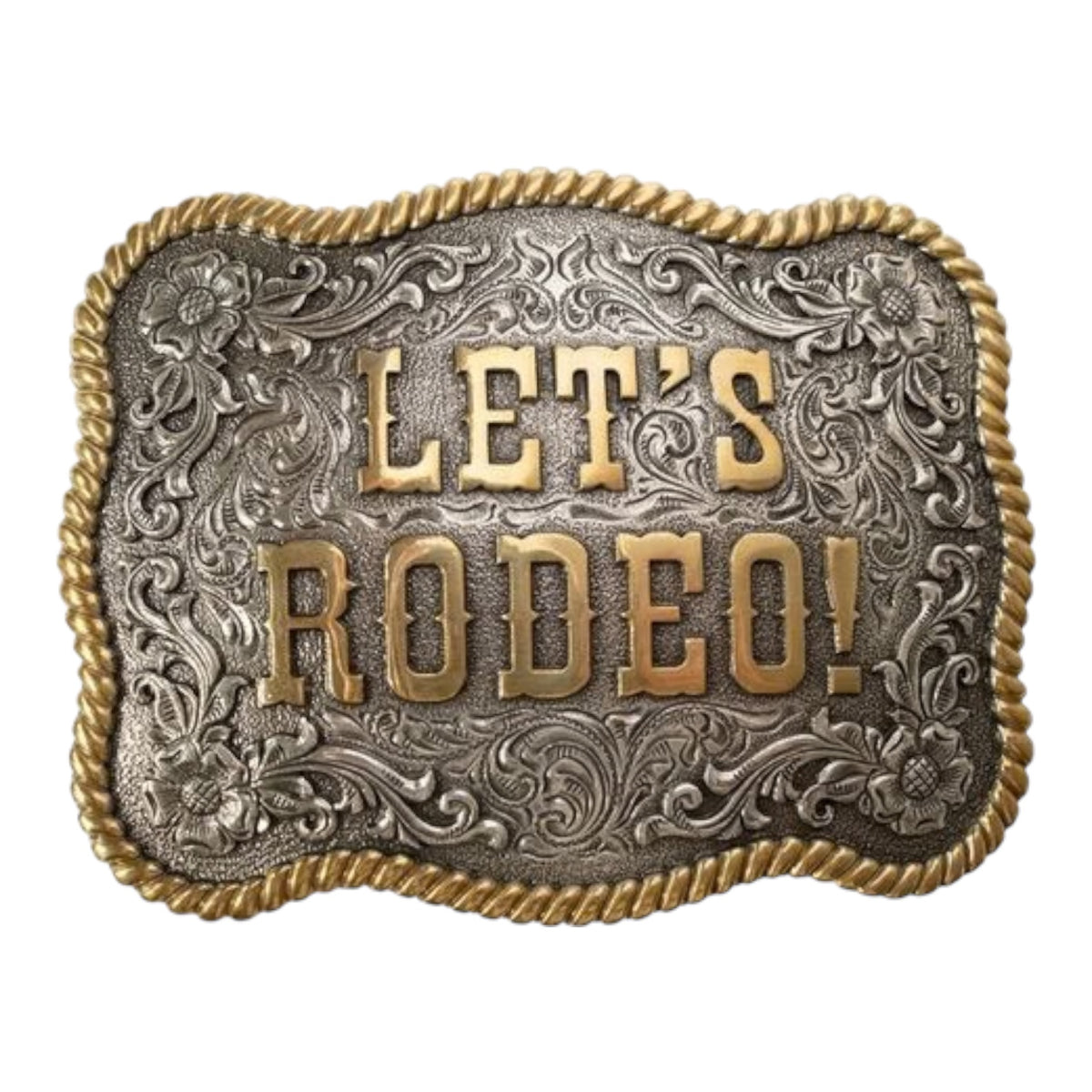 Men's Let's Rodeo Buckle