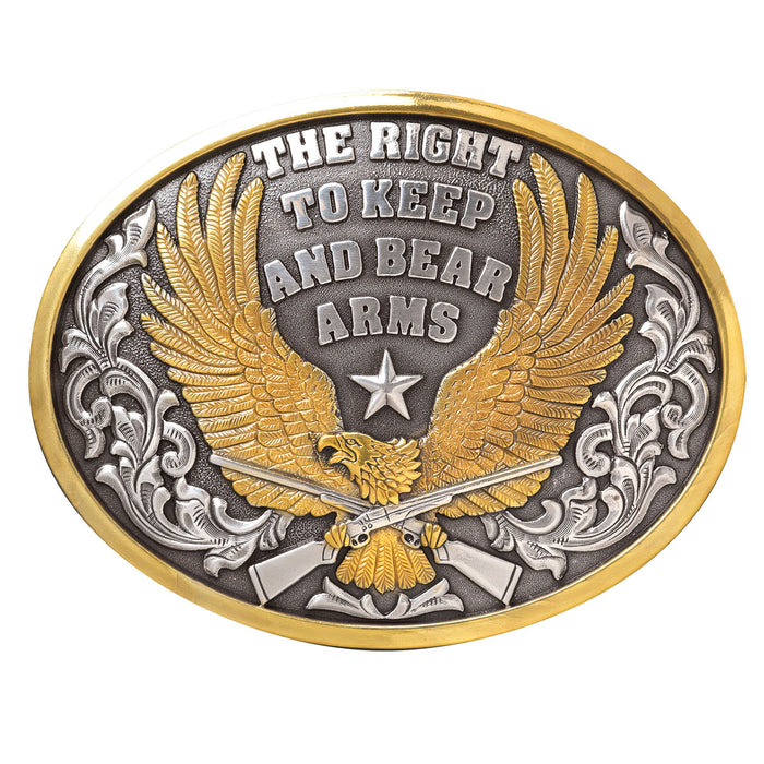 Men’s Oval Bear Arms Buckle