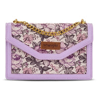 Wrangler Floral Print Chain Crossbody Bag