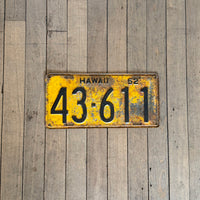 Hawaii License Plate