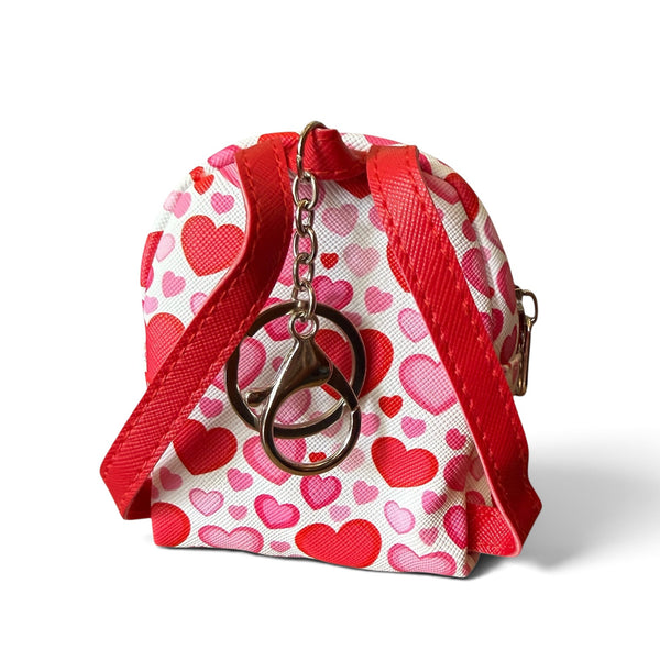 Heart Backpack Keychain