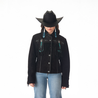 Women’s Scully Fringe and Beaded Jacket