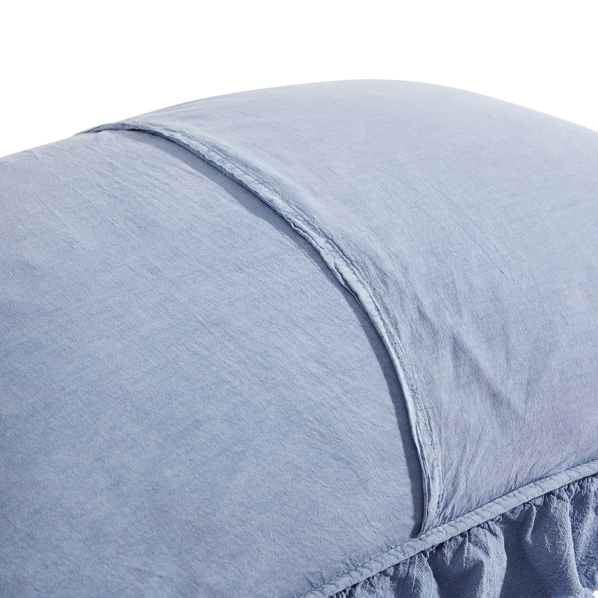 Sadie Stonewashed Paisley Ruffled Lightweight Quilt Set