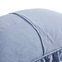 Sadie Stonewashed Paisley Ruffled Lightweight Quilt Set