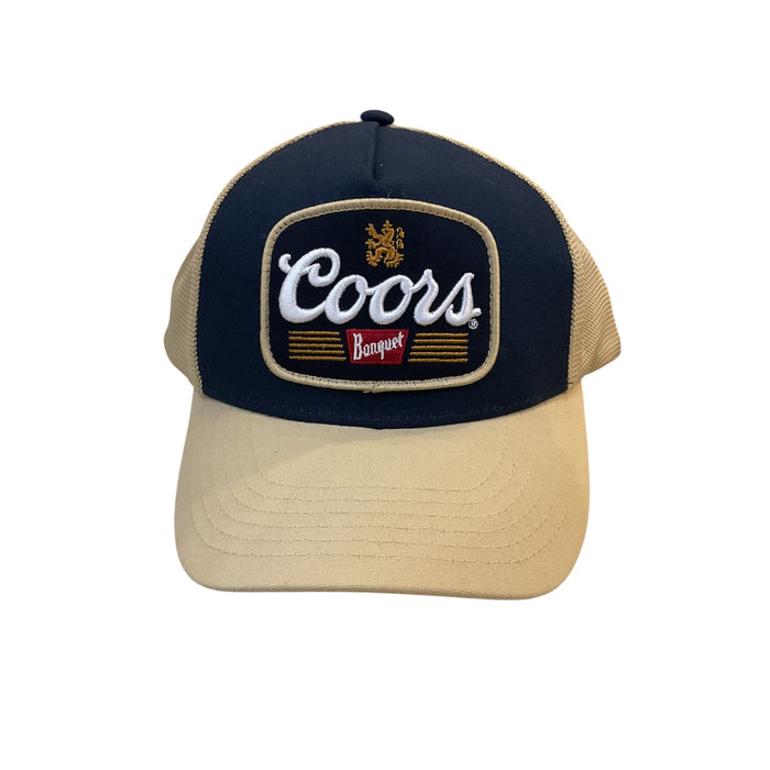 Coors 3D Embroidered Patch Trucker Cap