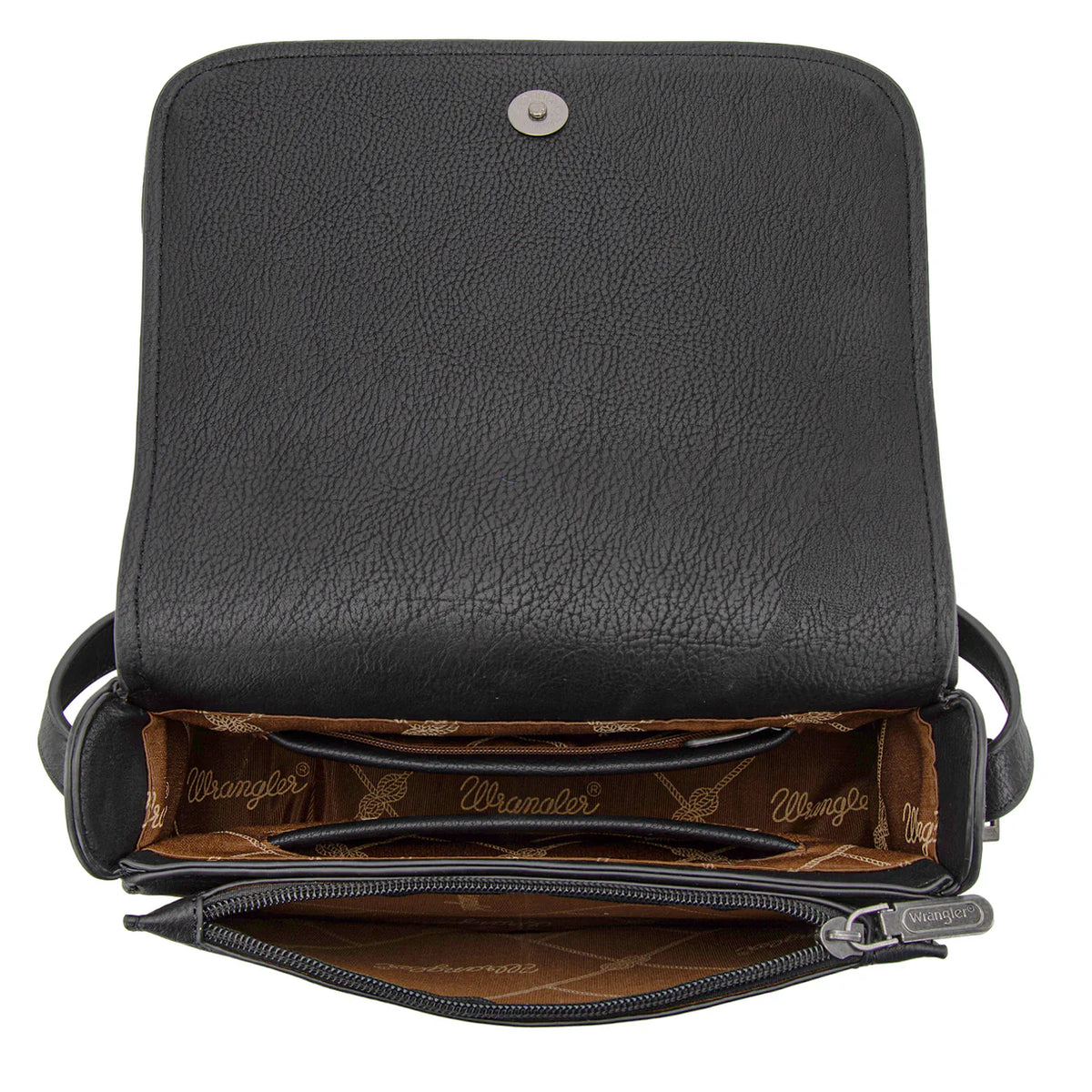 Wrangler Cow Print Crossbody