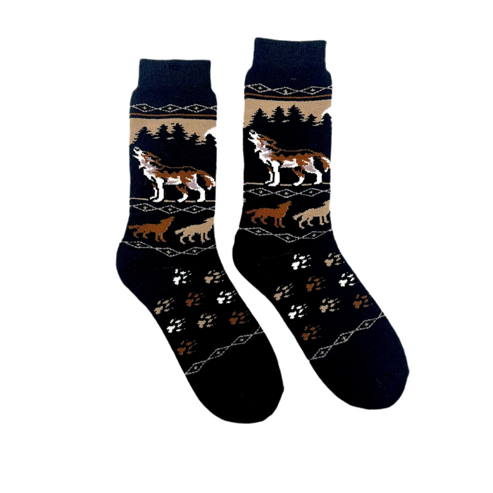 Howling Wolf Thick Socks