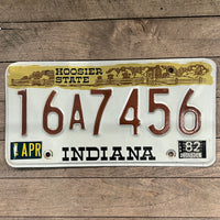 Indiana License Plates
