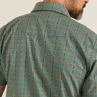 Pendleton Men’s Short-Sleeve Stripe Harding Laramie Snap-Front Shirt