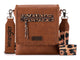 Wrangler Whipstitch Leopard Print Crossbody