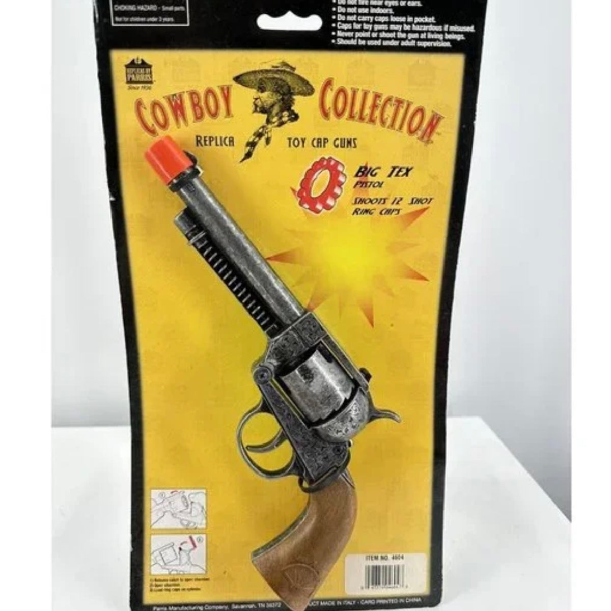 Cowboys Cap Gun - 12 Shot Pistol