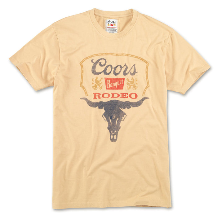 Coors Banquet Rodeo Longhorn Vintage Fade T-Shirt