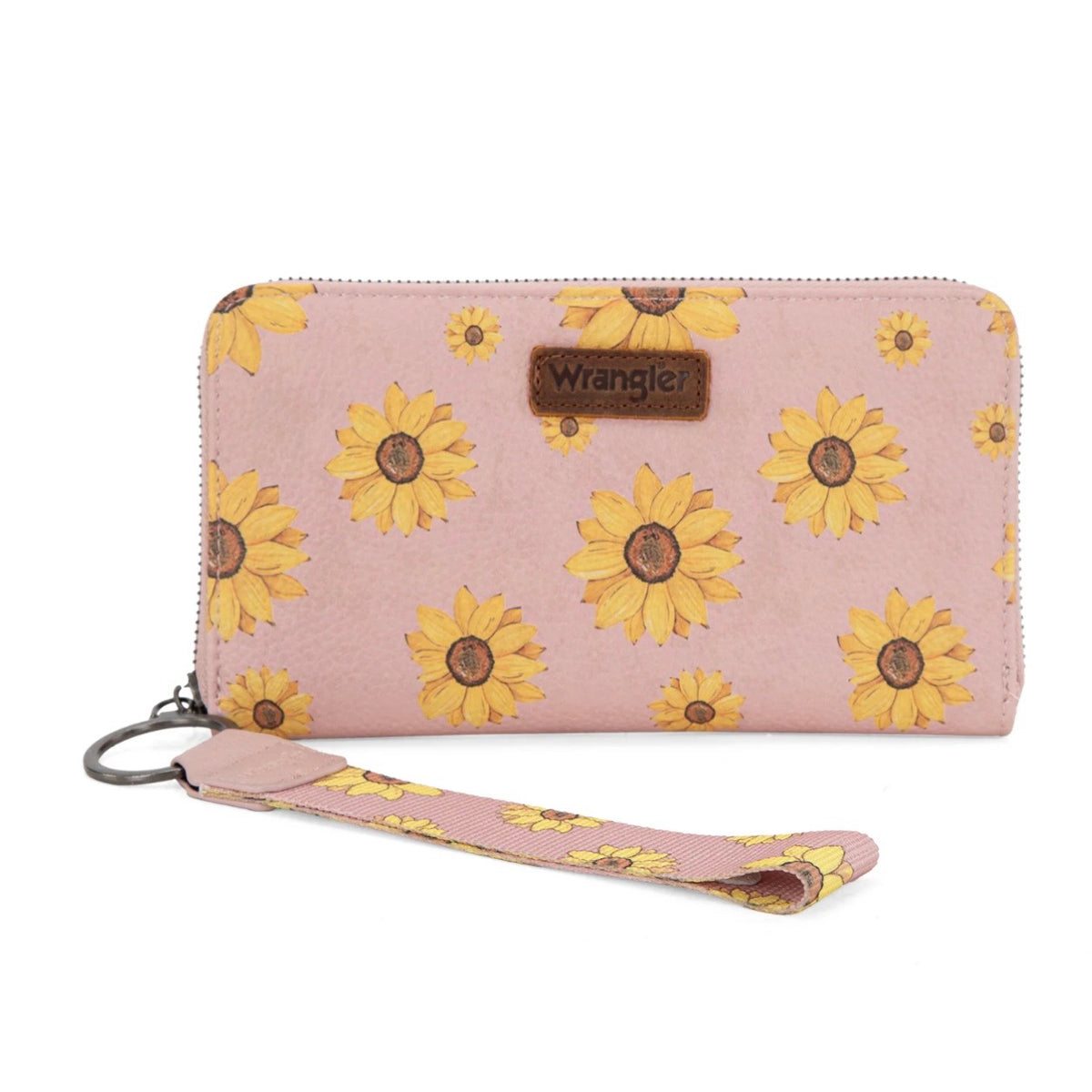 Wrangler Sunflower Print Wristlet
