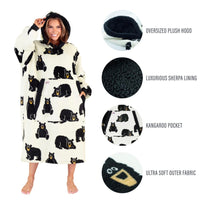 Family Bear Blanket Hoodie
