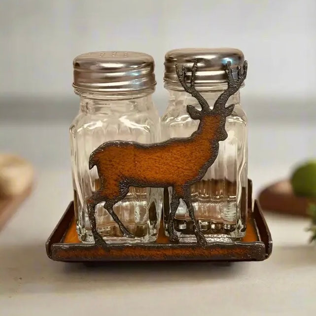 Arizona Made Metal Salt and Pepper Shakers